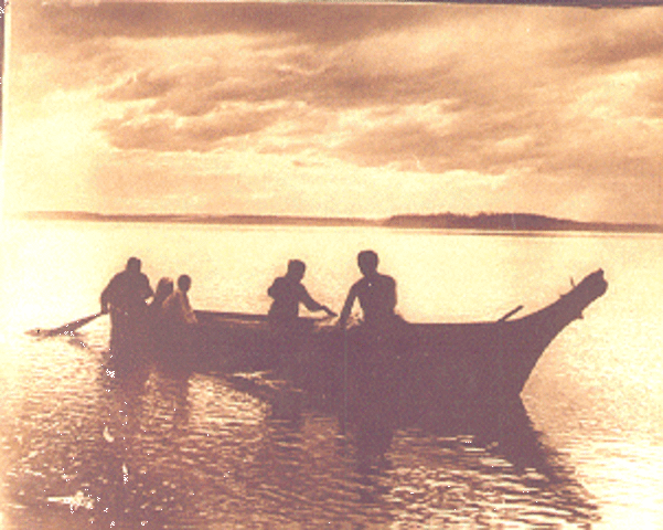 Lewis and Clark send many of their men on a boat downriver, where the boat capsizes. Luckily, Sacagawea gathers important papers and maps that have floated away in the water. Without her, the crew would have lost many of their treasures and important maps