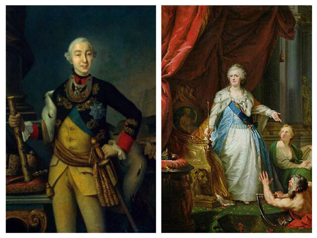 Венчание с Петром III Федоровичем