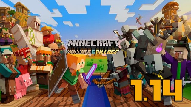 Майнкрафт 1.14.4 - Village and Pillage, деревни и мародерство
