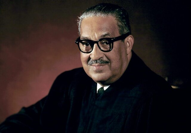 Thurgood Marshall becomes a justice