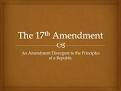 17th Amendment
