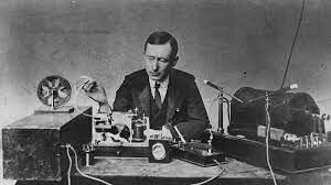 First wireless transmision transatlanthic