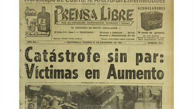 En diciembre de 1962