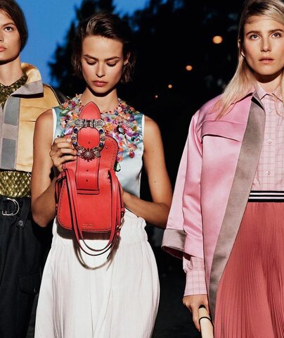 Miu Miu и благотворительный форд дома Prada