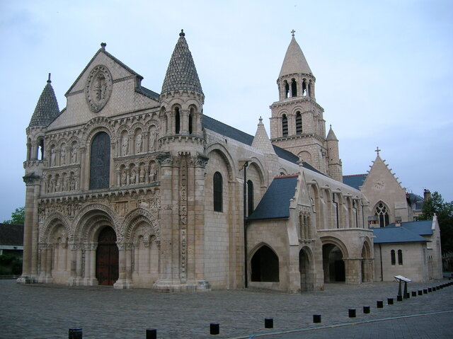 La Iglesia de Notre-Dame la Grande de Portiers
