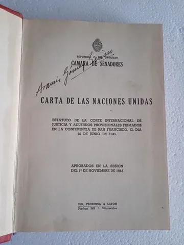 Carta fundacional de la O.N.U.