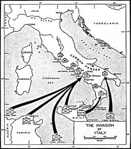 Allied invasion of Italy