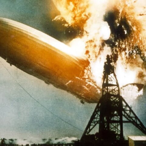 Hindenburg Explodes