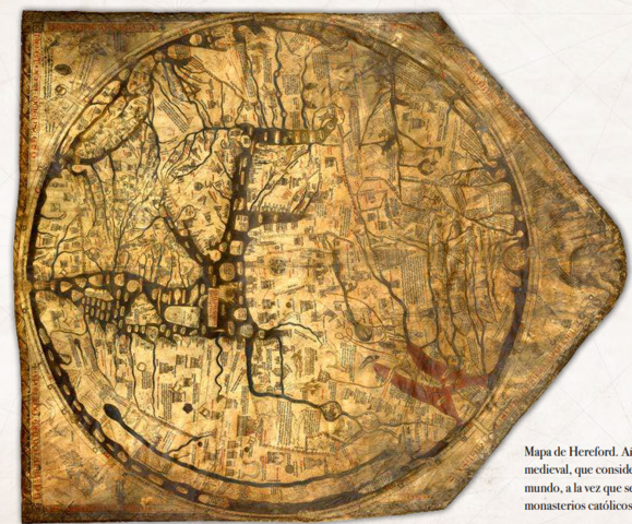 Mapa de Hereford
