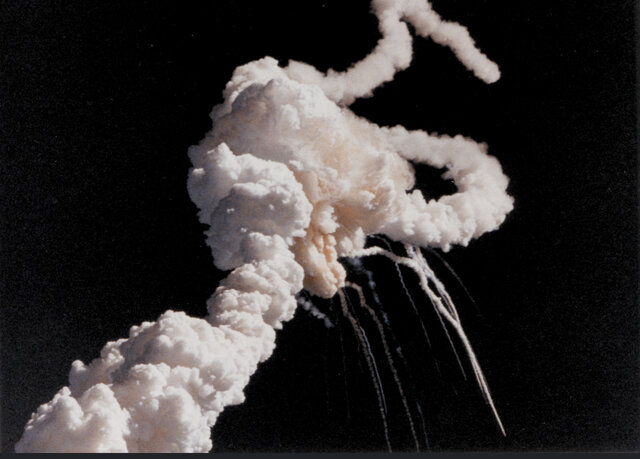 Challenger explosion