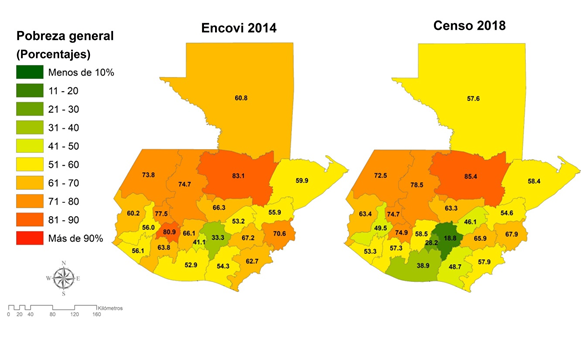 61.6% de las personas viven en pobreza multidimensional