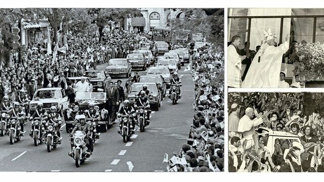 João Paulo II visita Portugal