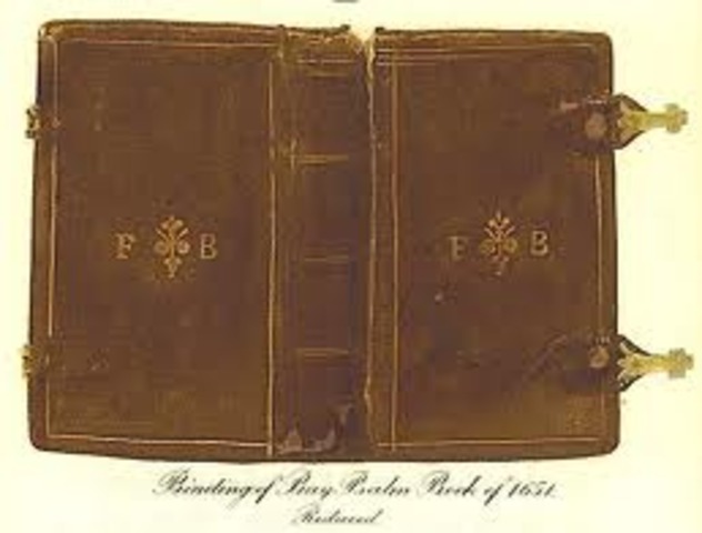 the first book printed in the United States and certainly not the last