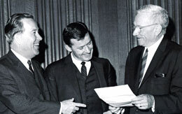 President Johnson signs the National Environment Policy Act.