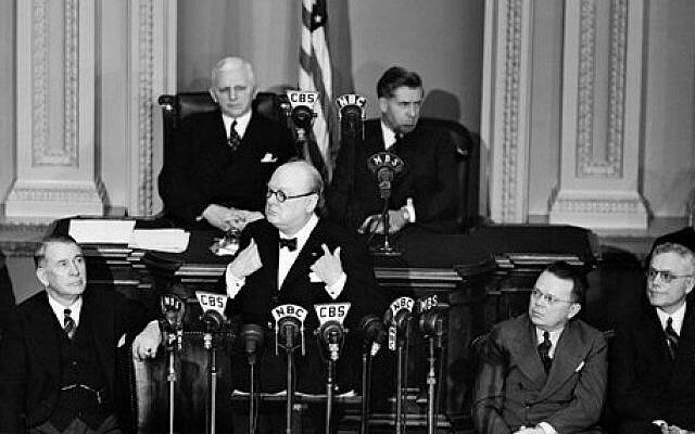 Churchill's Joint Session