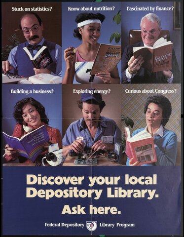 Discover your local depository library : ask here