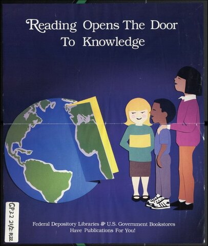 Reading opens the door to knowledge