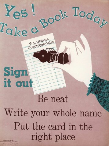 Using Your Library. 32 Posters for Classroom and Library. Poster 7/8.