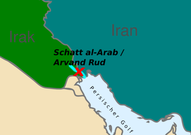 Acciones iraquíes en Shaat al-Arab: