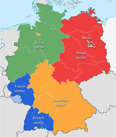 The Split of Germany