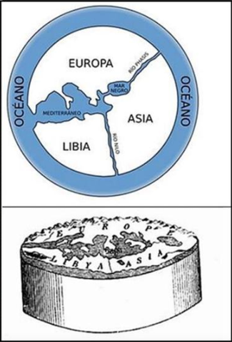 Mapamundi de Anaximandro de Mileto