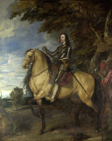 Portrait de Charles I/Anthony Van Dyck