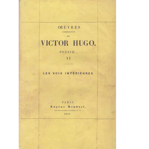 “Les Voix intérieures”