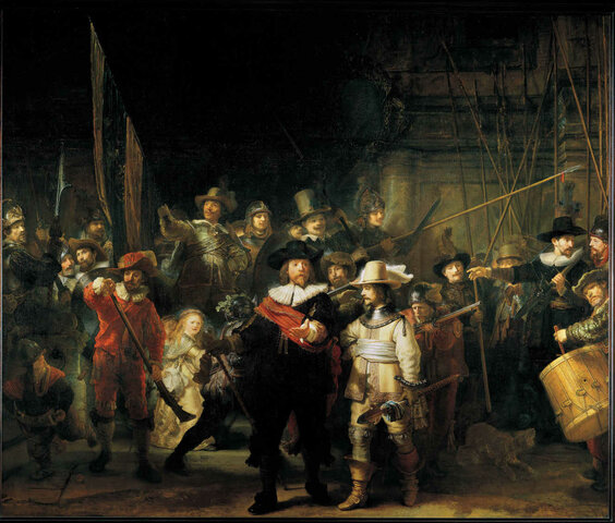 La Ronde de nuit/Rembrandt