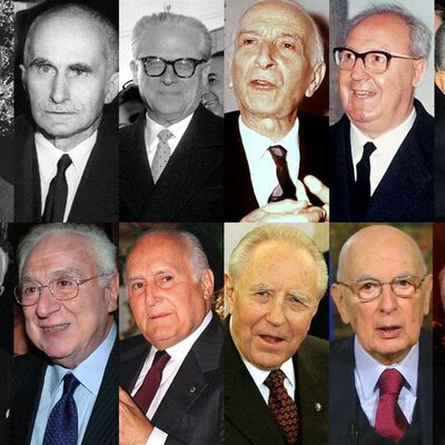 Timeline: Presidenti della Repubblica Italiana