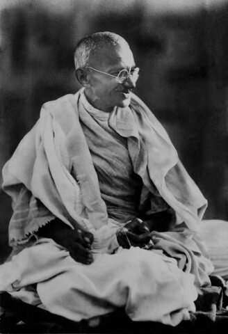 Gandhi Visits Washington