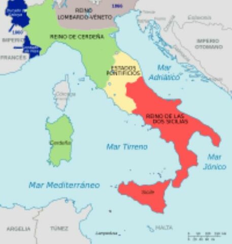 La proclamación del Reino de Italia, en soberano del nuevo Estado