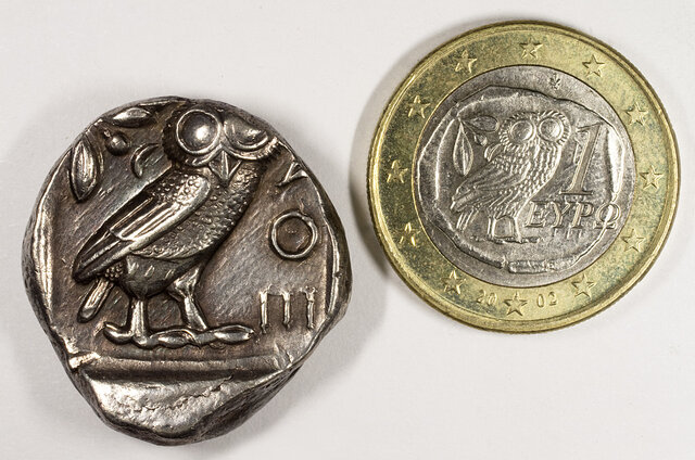 Aparición de la moneda.