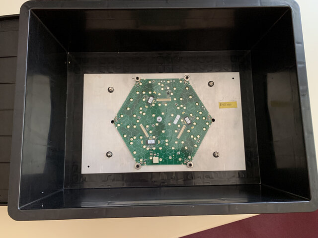 ROCv3 NSH LD HB 300 µm Si module received at CERN