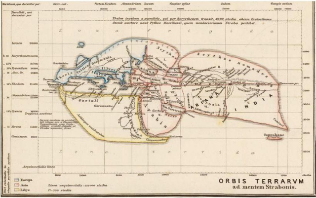 Mapamundi de Estrabón