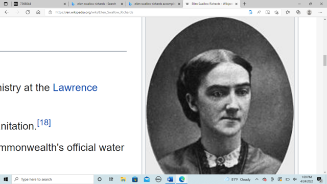 Ellen Swallow Richards