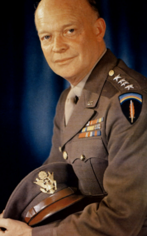 Dwight Eisenhower reelected