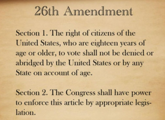 26th Amendment
