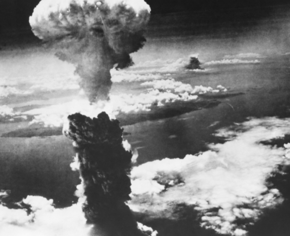 Hiroshima and Nagasaki.