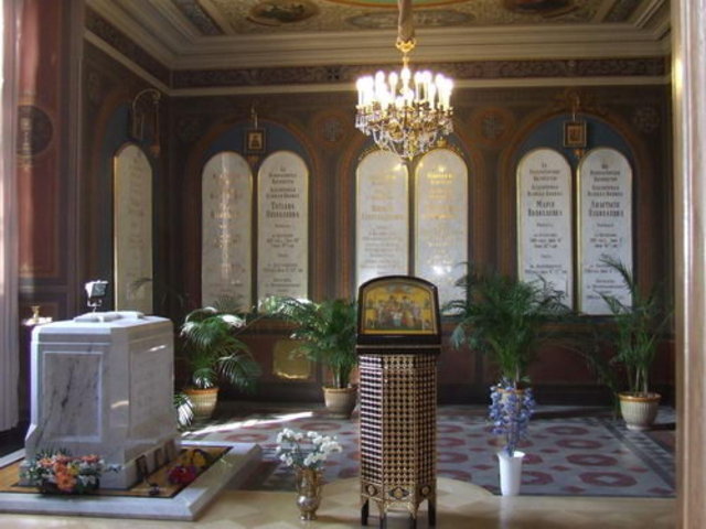 Grave site of Nicholas II and his family is located outside Yekaterinburg.