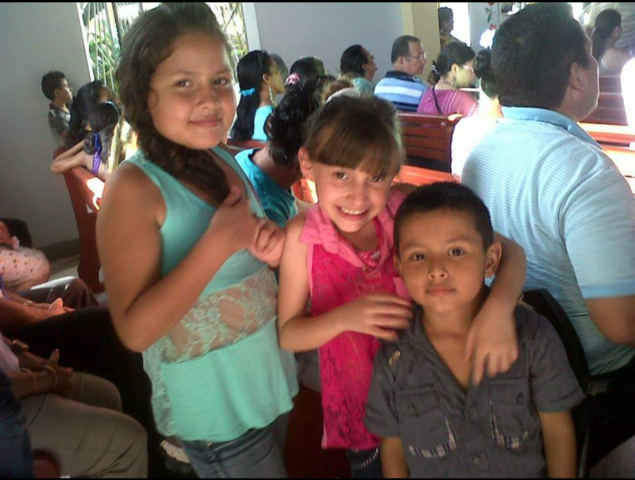 WITH MY SISTER AND BROTHER