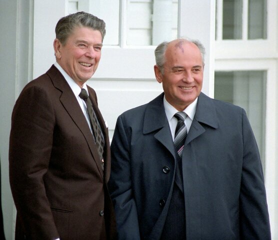 Reagan And Gorbachev Meet