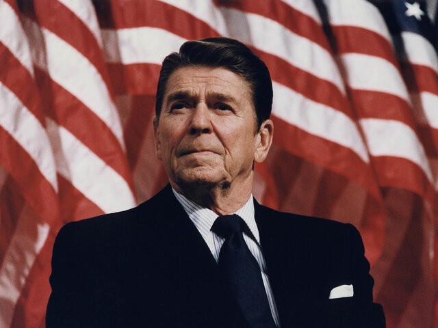 Ronald Reagan Inaugerated