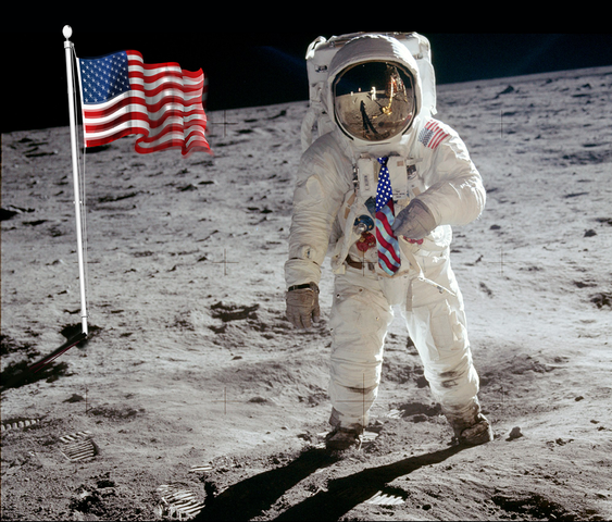 The American Moon Landing