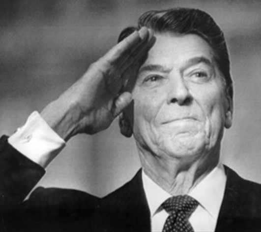 Reagan’s second inauguration