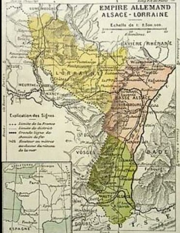 Incorporación de Alsacia y Lorena