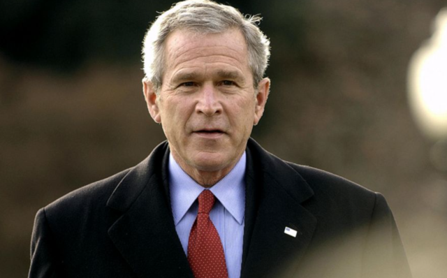George W Bush becomes president