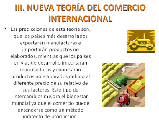 Nueva teoría del comercio