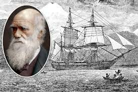 Darwin sets out on his terrific journey