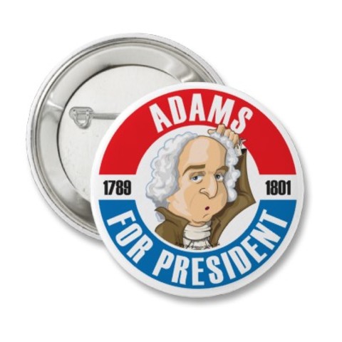 John Adams 2nd president of the United States.  Abigail becomes “First Lady”