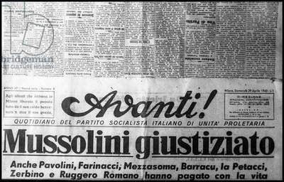 Mussolini begins work as editor for the Socialist Party newspaper Avanti